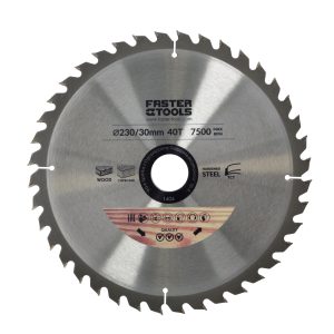 Disc pentru ferastrau circular diametru 210x30mm gaura 30 dinti Faster Tools - Faster Tools, simple