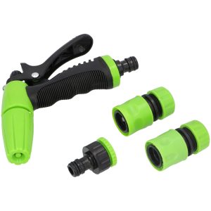 Set pistol de stropit stut si 3 accesorii pentru furtun de ½ Forester - Forester, simple