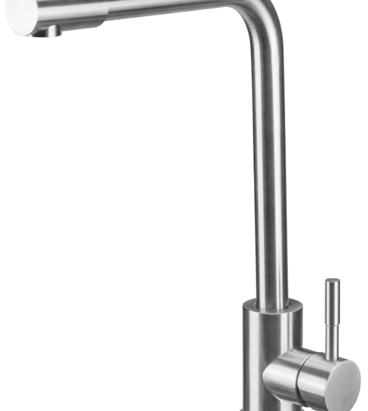 Baterie Bucatarie Lebada Tip L INOX 5001 - simple, Baterii Sanitare