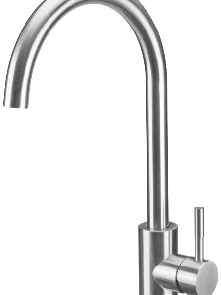 Baterie Bucatarie Lebada Tip U INOX 5001 - simple, Baterii Sanitare