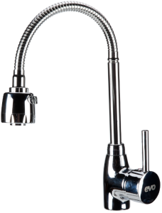 Baterie Bucatarie Pipa Flexibila si Dispersor 4001 - simple, Baterii Sanitare