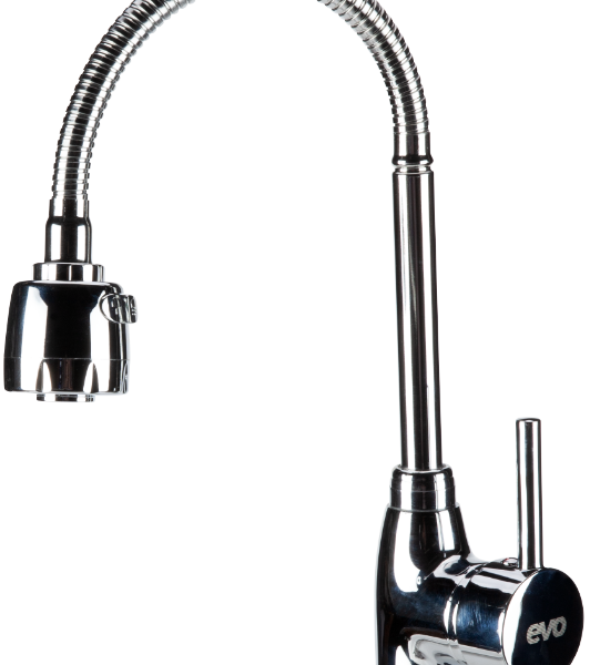 Baterie Bucatarie Pipa Flexibila si Dispersor 4001 - simple, Baterii Sanitare