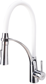 Baterie Bucatarie Pipa Flexibila si Suport Fixare - simple, Baterii Sanitare