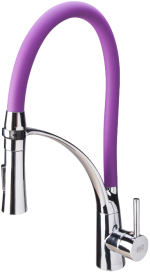 Baterie Bucatarie Pipa Flexibila si Suport Fixare - simple, Baterii Sanitare