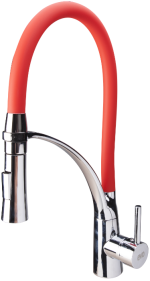 Baterie Bucatarie Pipa Flexibila si Suport Fixare - simple, Baterii Sanitare