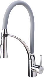 Baterie Bucatarie Pipa Flexibila si Suport Fixare - simple, Baterii Sanitare