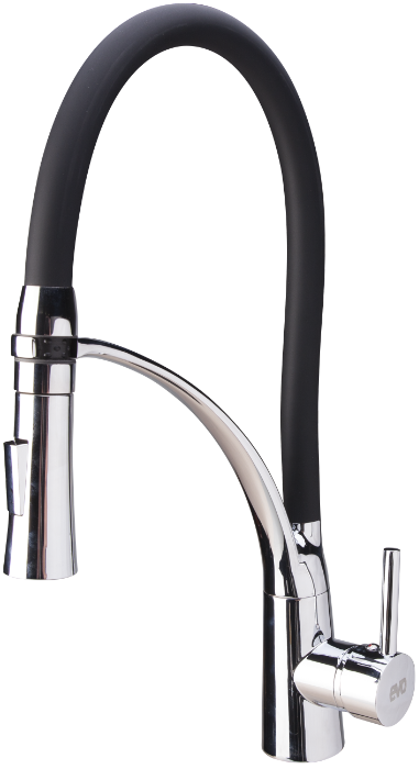 Baterie Bucatarie Pipa Flexibila si Suport Fixare - simple, Baterii Sanitare