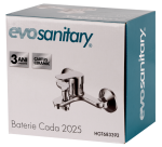 Baterie Cada 2025 Evosanitary - simple, Baterii Sanitare