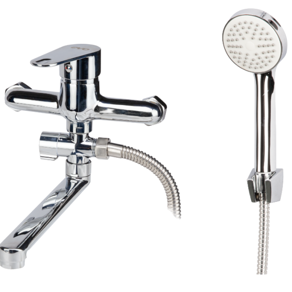 Baterie Cada Pipa Lunga Delta - simple, Baterii Sanitare