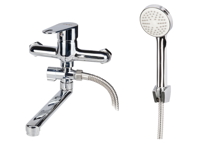 Baterie Cada Pipa Lunga Delta - simple, Baterii Sanitare