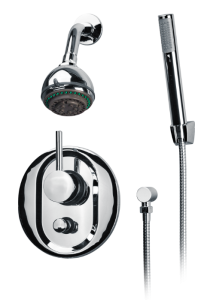 Baterie Dus 2 Capete Fix/Mobil Montaj Incastrat 5001 - simple, Baterii Sanitare