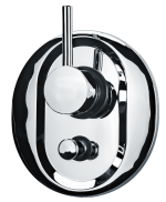 Baterie Dus 2 Capete Fix/Mobil Montaj Incastrat 5001 - simple, Baterii Sanitare