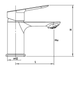 Baterie Lavoar 2025 Evosanitary - simple, Baterii Sanitare