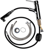 Baterie Lavoar 3 Functii Crom Lucios - simple, Baterii Sanitare