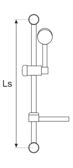 Dus cu Suport Vertical 5 Functii - simple, Baterii Sanitare